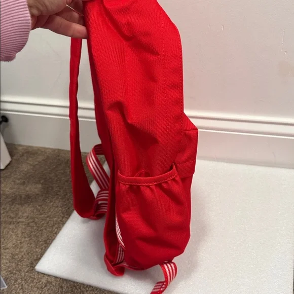 Adidas red full size logo backpack NWT - Picture 4 of 7